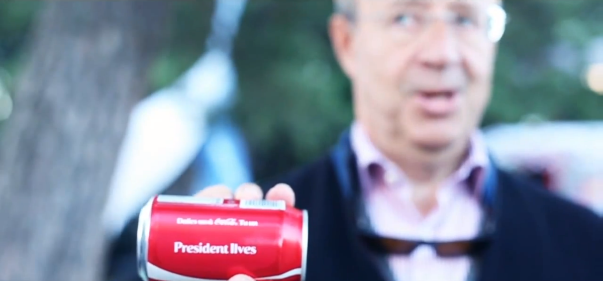 Coca-Cola – Interaktiivne väljakutse @ Positivus 2013
