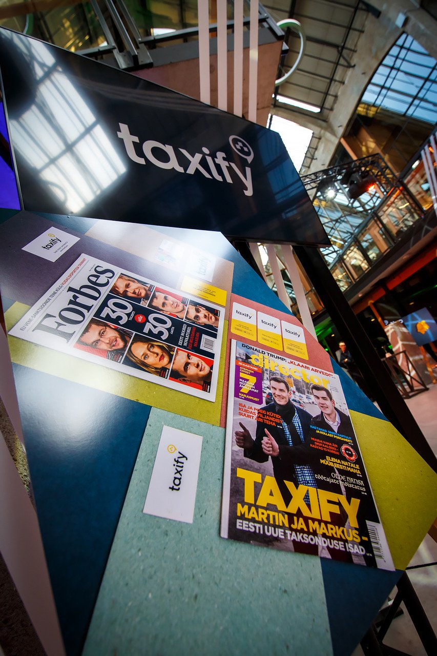 Taxify – Puudutage nuppu, jagage meie unistust!